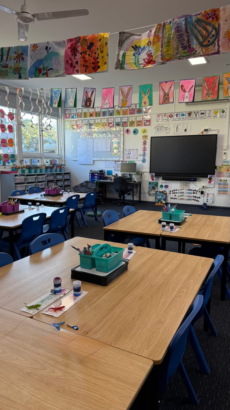 Photo of a Year 1 classroom